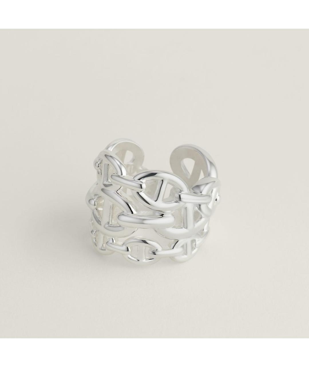 HERMES Серебряное серебряное кольцо, фото 3