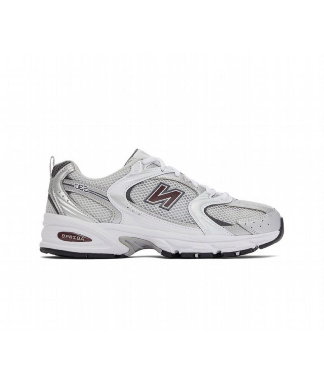 NEW BALANCE Белые текстильные кроссовки, фото 1