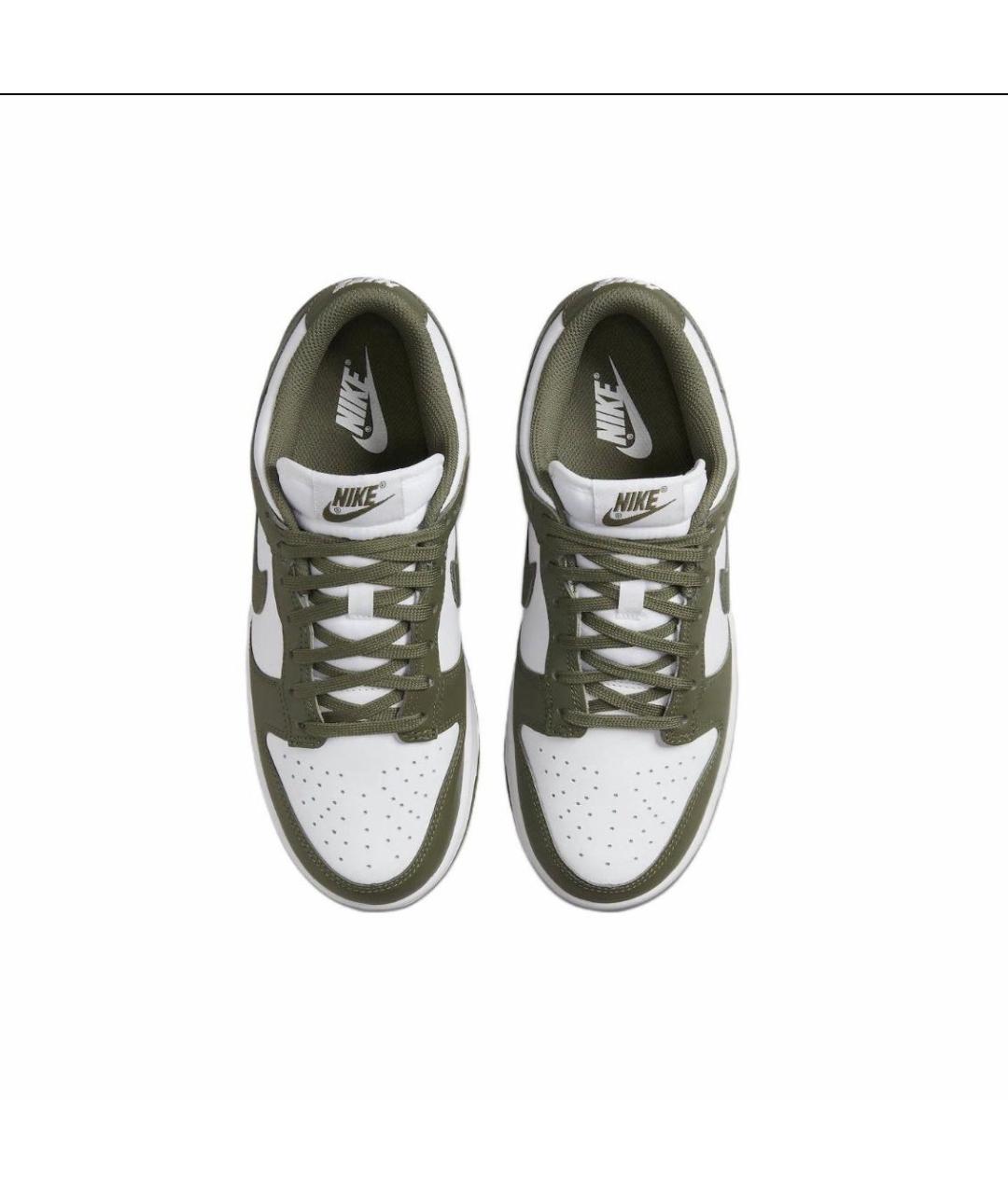 NIKE Зеленые кожаные кроссовки, фото 3