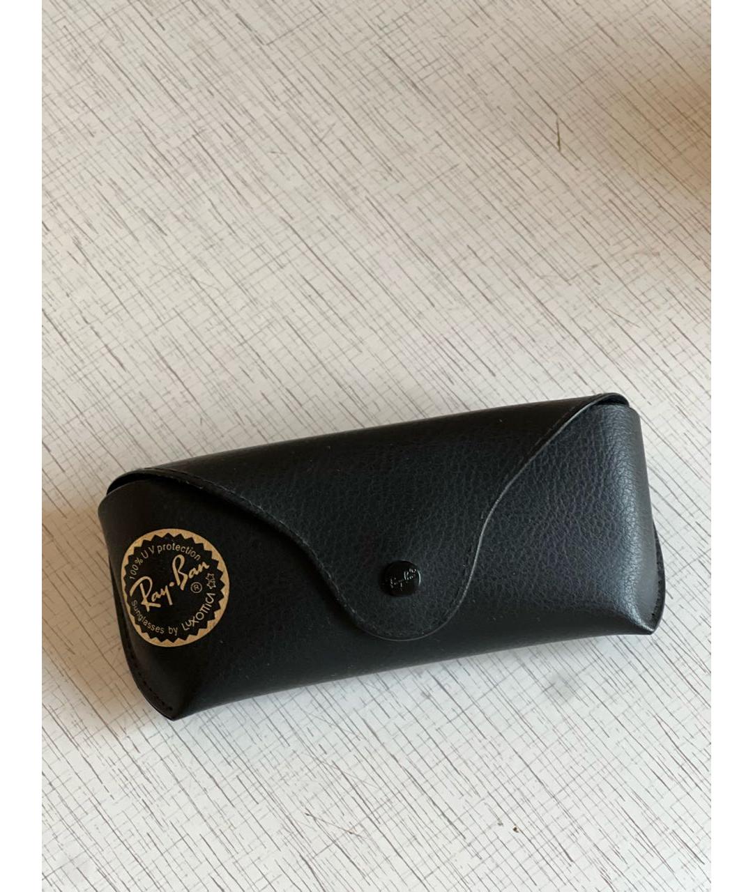 RAY BAN Серые пластиковые солнцезащитные очки, фото 3