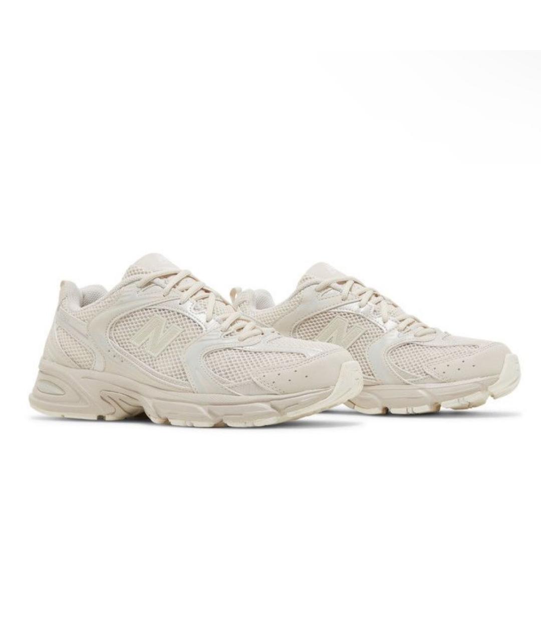 NEW BALANCE Бежевые текстильные кроссовки, фото 2