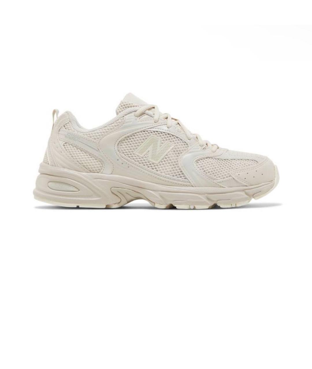NEW BALANCE Бежевые текстильные кроссовки, фото 5