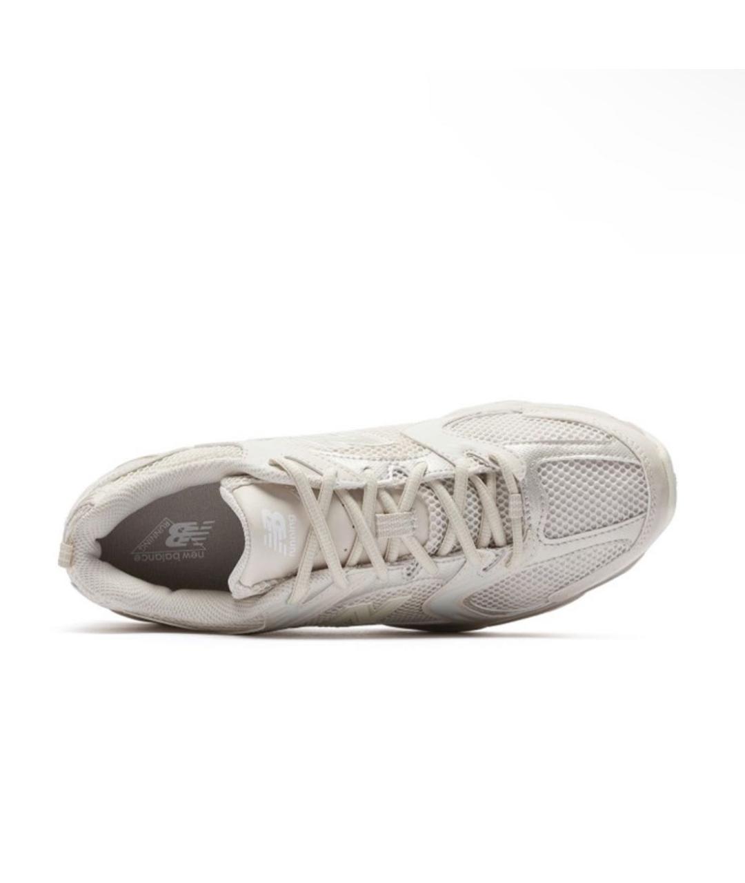 NEW BALANCE Бежевые текстильные кроссовки, фото 3