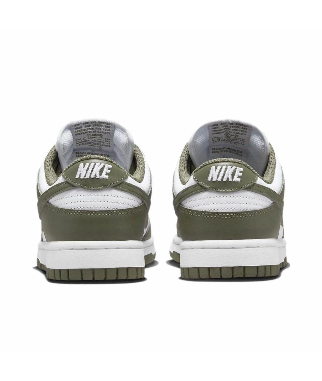 NIKE Зеленые кожаные кроссовки, фото 4