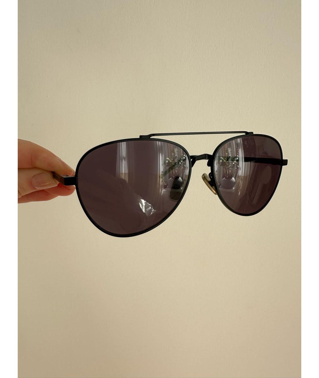 GIVENCHY Черные металлические солнцезащитные очки, фото 2