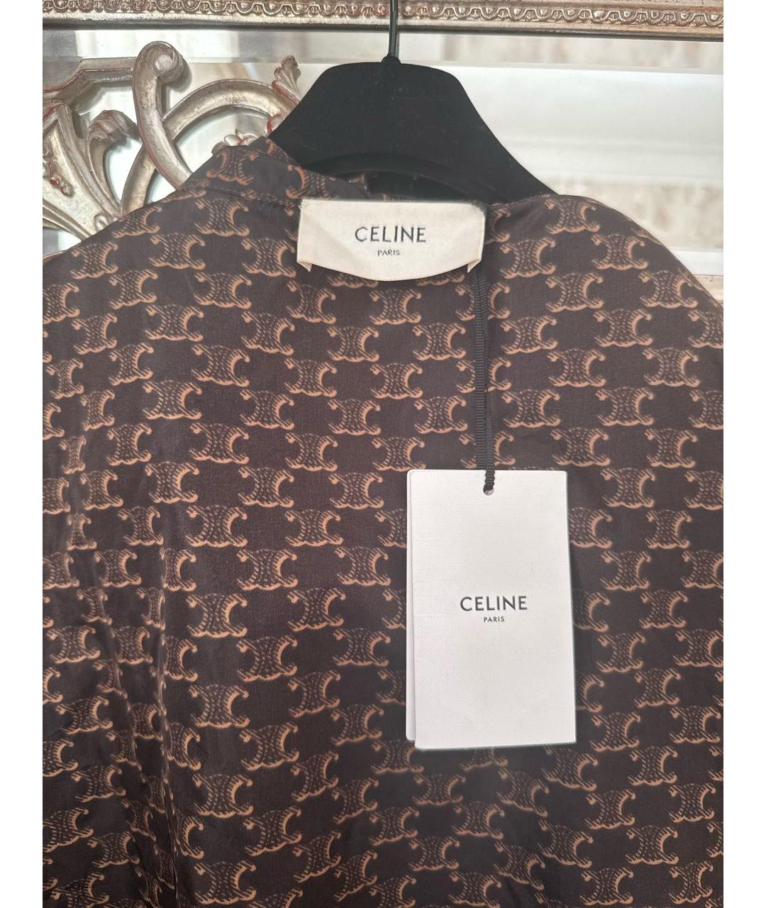 CELINE Черная полиамидовая куртка, фото 3