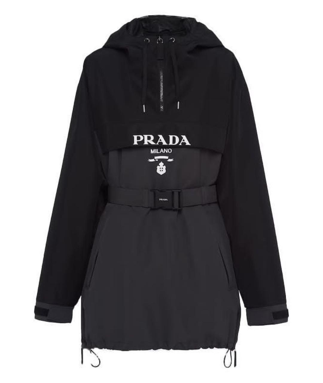PRADA Черная куртка, фото 1