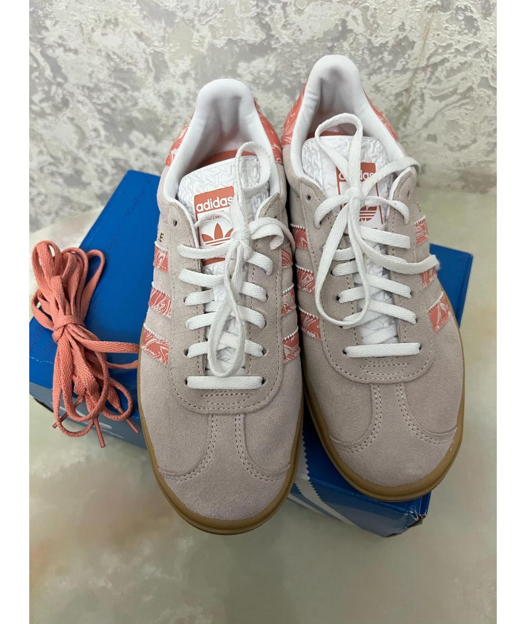 ADIDAS Серые замшевые кеды, фото 2