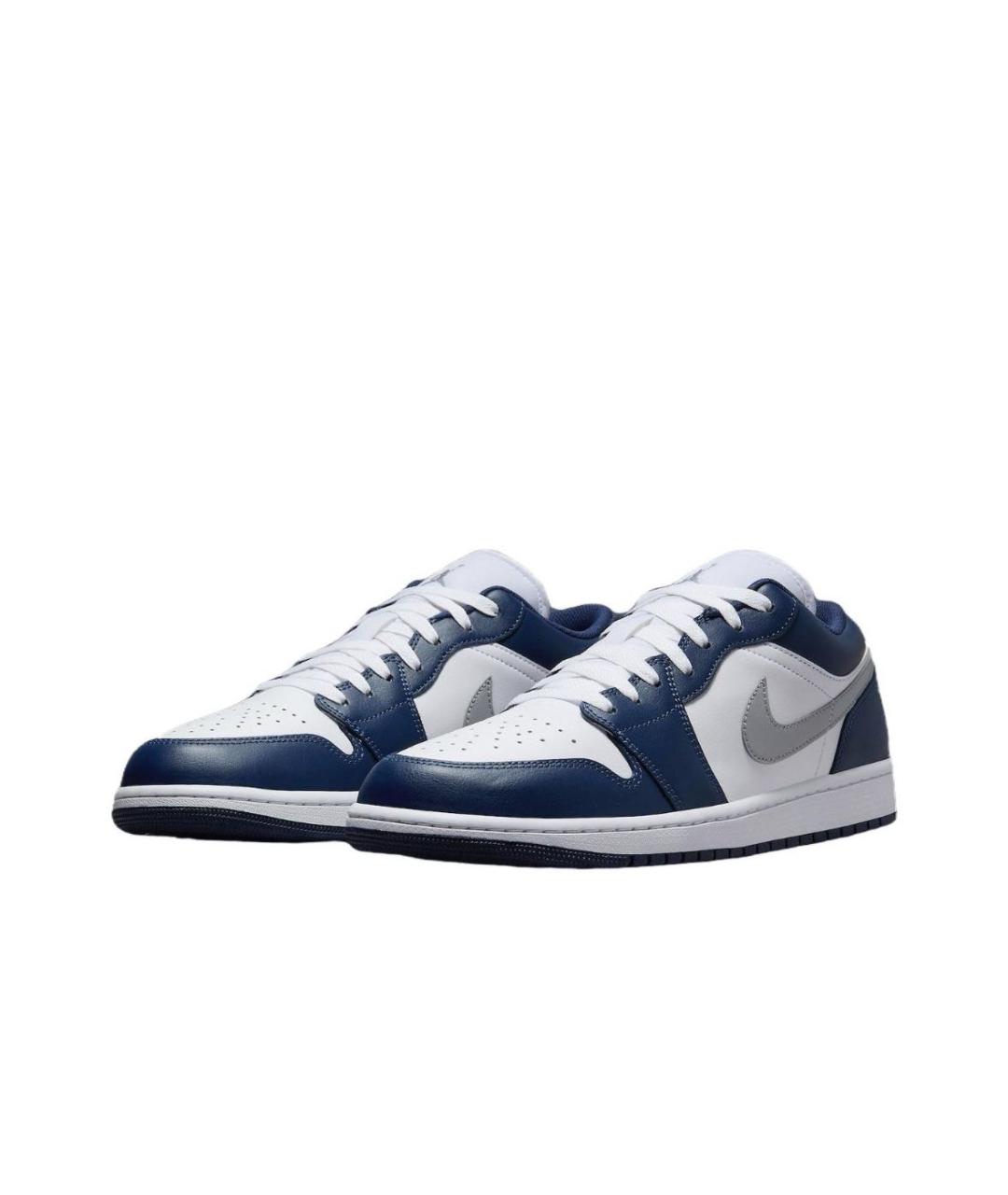 JORDAN Темно-синие низкие кроссовки / кеды, фото 2