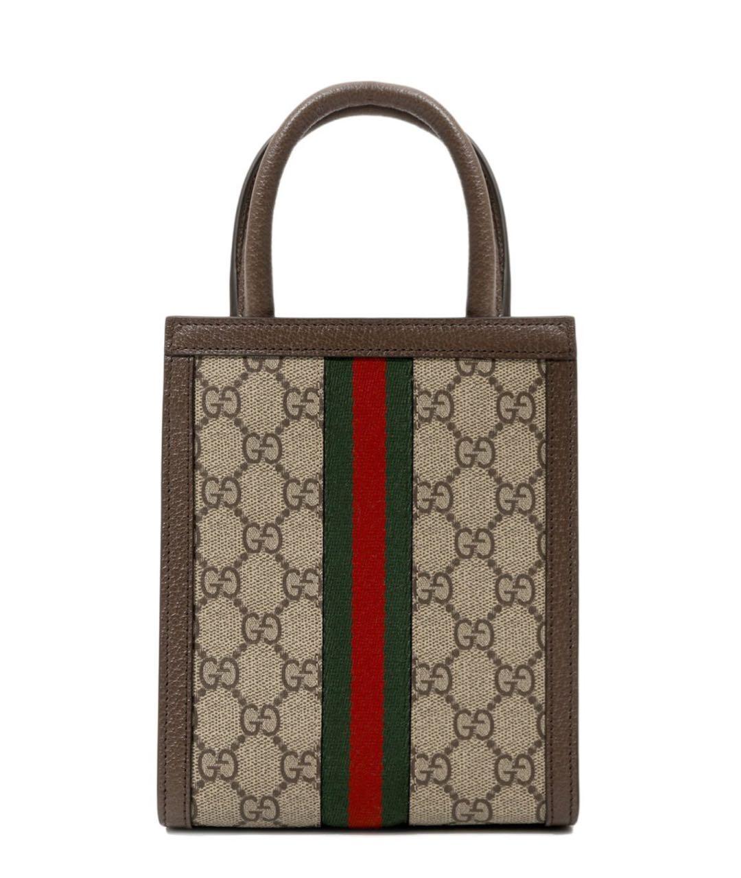 GUCCI Бежевая сумка с короткими ручками, фото 2