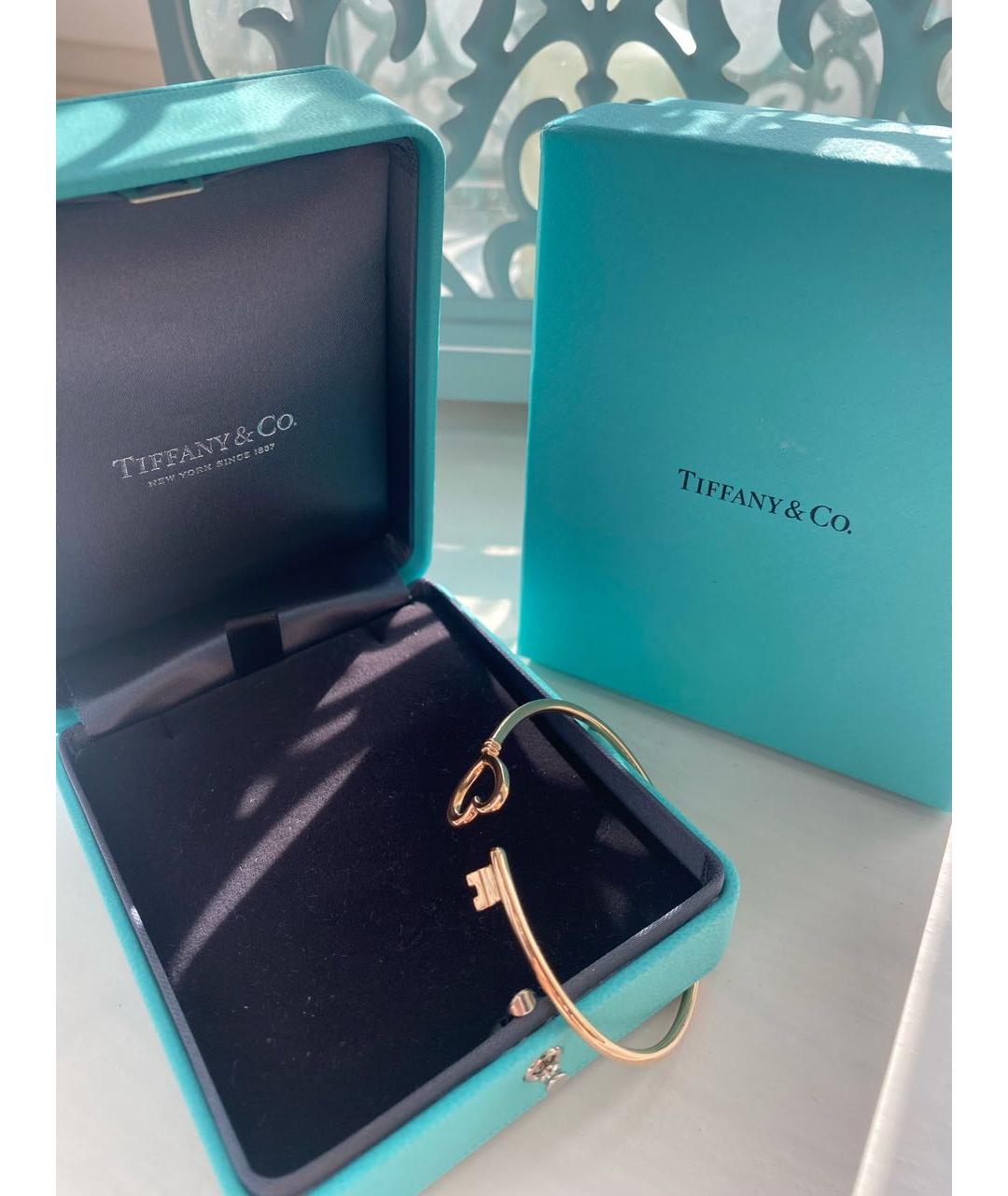 TIFFANY&CO Золотой браслет из розового золота, фото 3