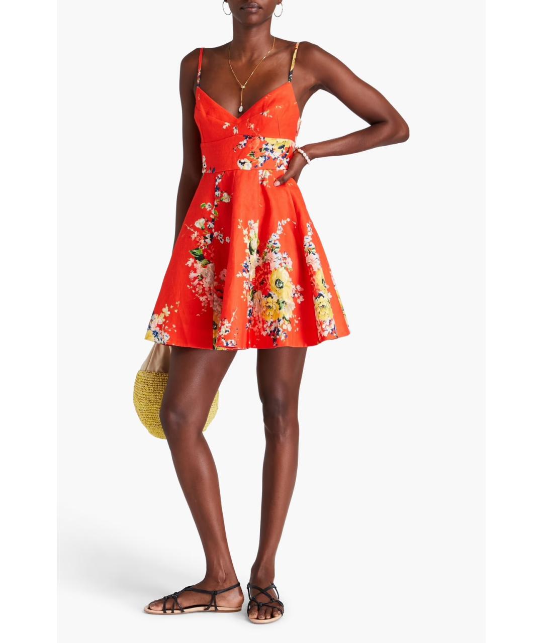 ZIMMERMANN Мульти повседневное платье, фото 4