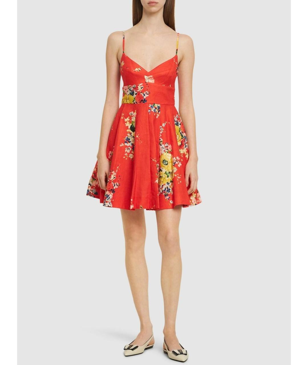 ZIMMERMANN Мульти повседневное платье, фото 6