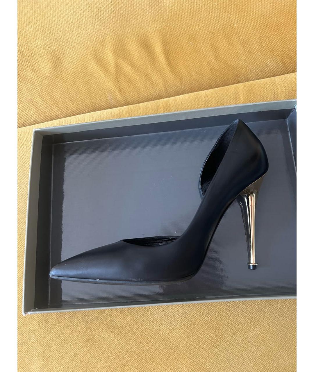 TOM FORD Черные кожаные туфли, фото 9