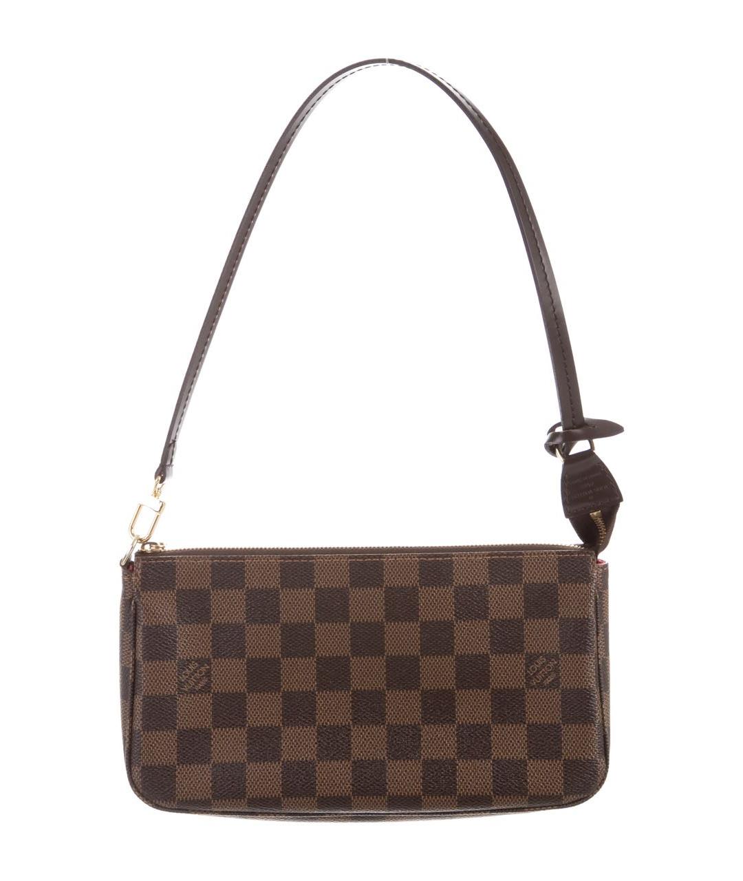 LOUIS VUITTON Коричневая сумка через плечо, фото 1