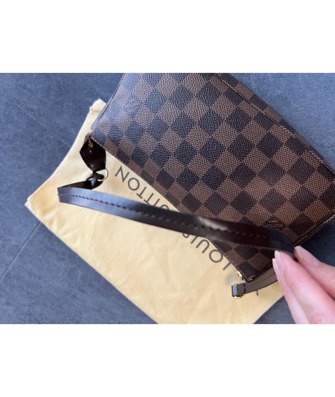 LOUIS VUITTON Коричневая сумка через плечо, фото 6