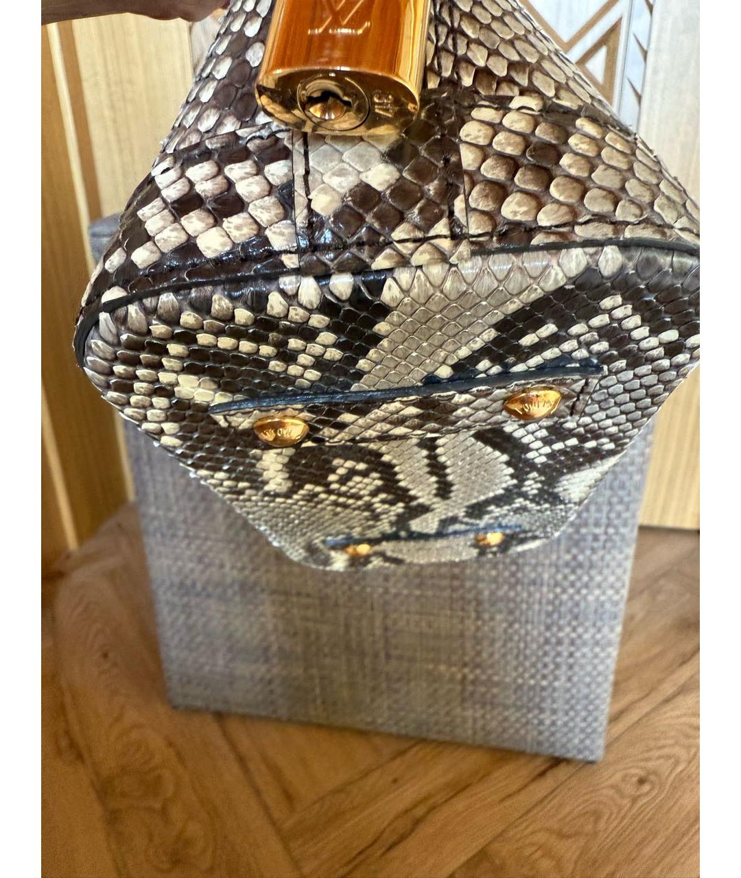 LOUIS VUITTON Мульти сумка с короткими ручками из экзотической кожи, фото 6