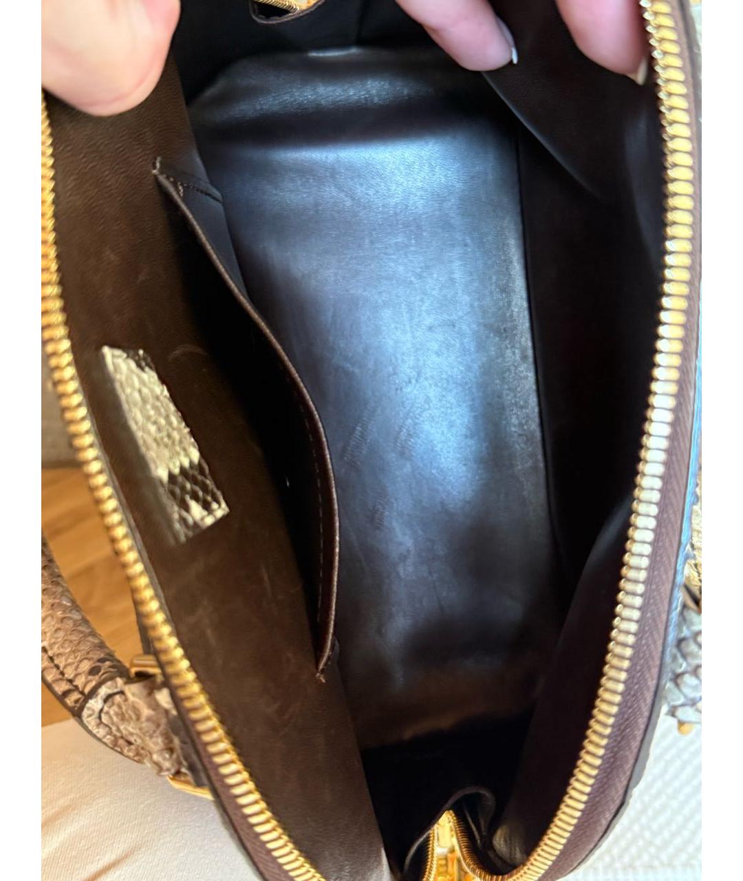 LOUIS VUITTON Мульти сумка с короткими ручками из экзотической кожи, фото 8