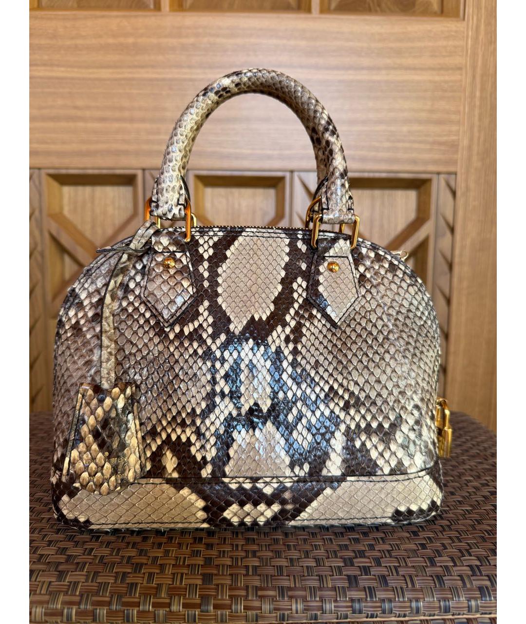 LOUIS VUITTON Мульти сумка с короткими ручками из экзотической кожи, фото 9