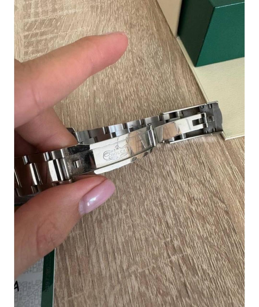 ROLEX Серебряные часы, фото 3