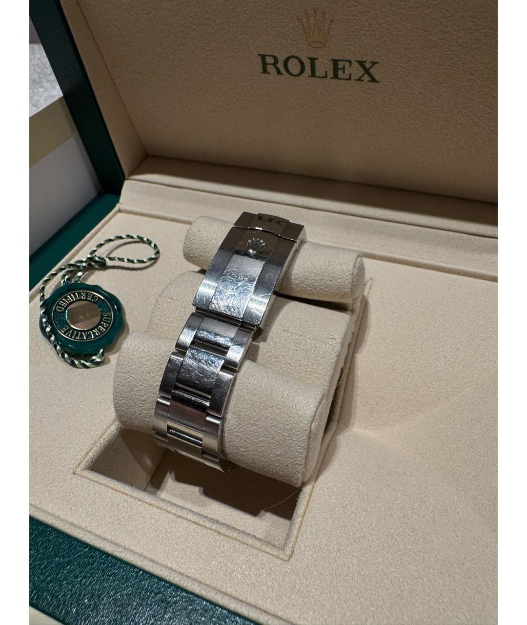 ROLEX Серебряные часы, фото 6