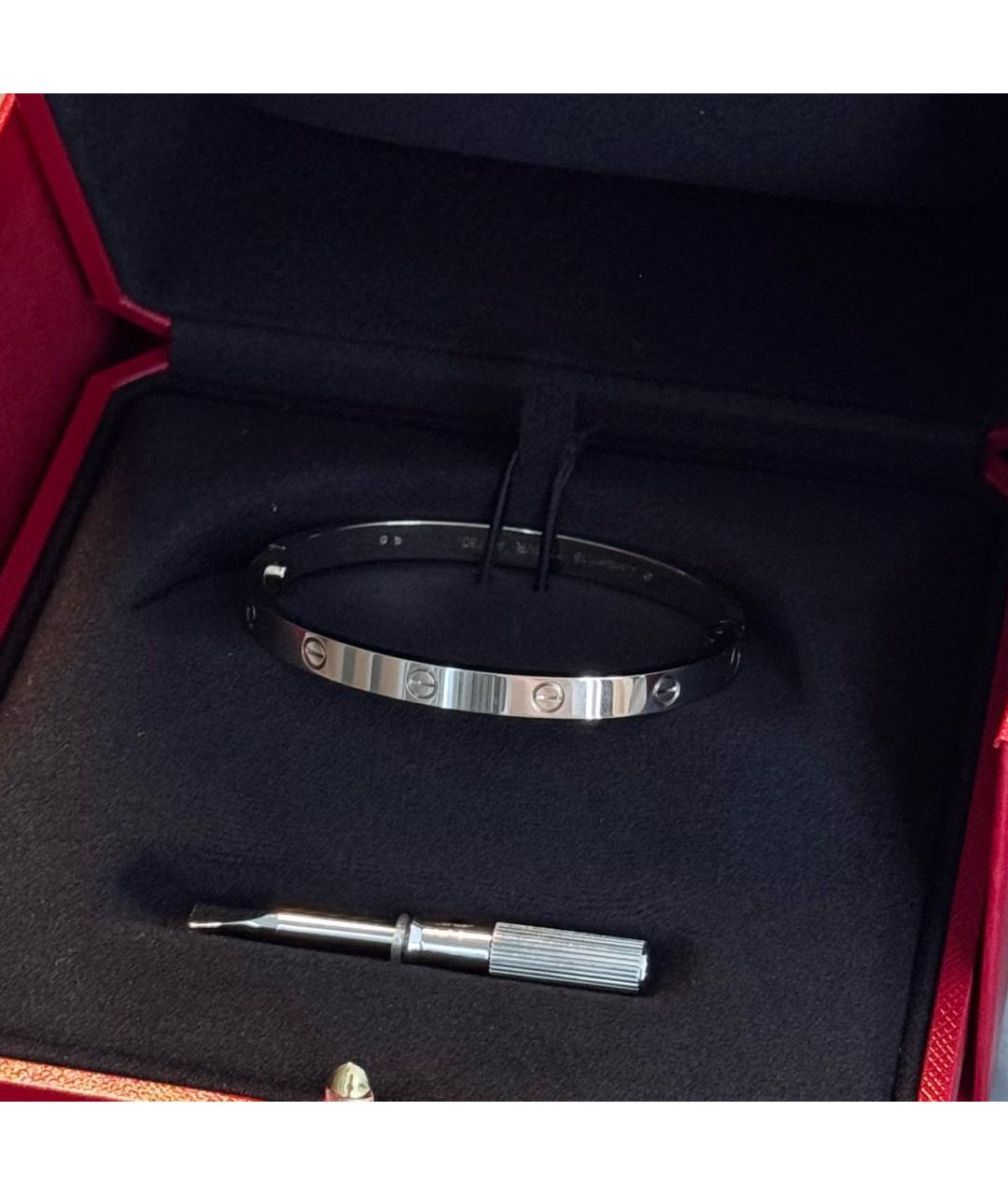 CARTIER Браслет из белого золота, фото 2