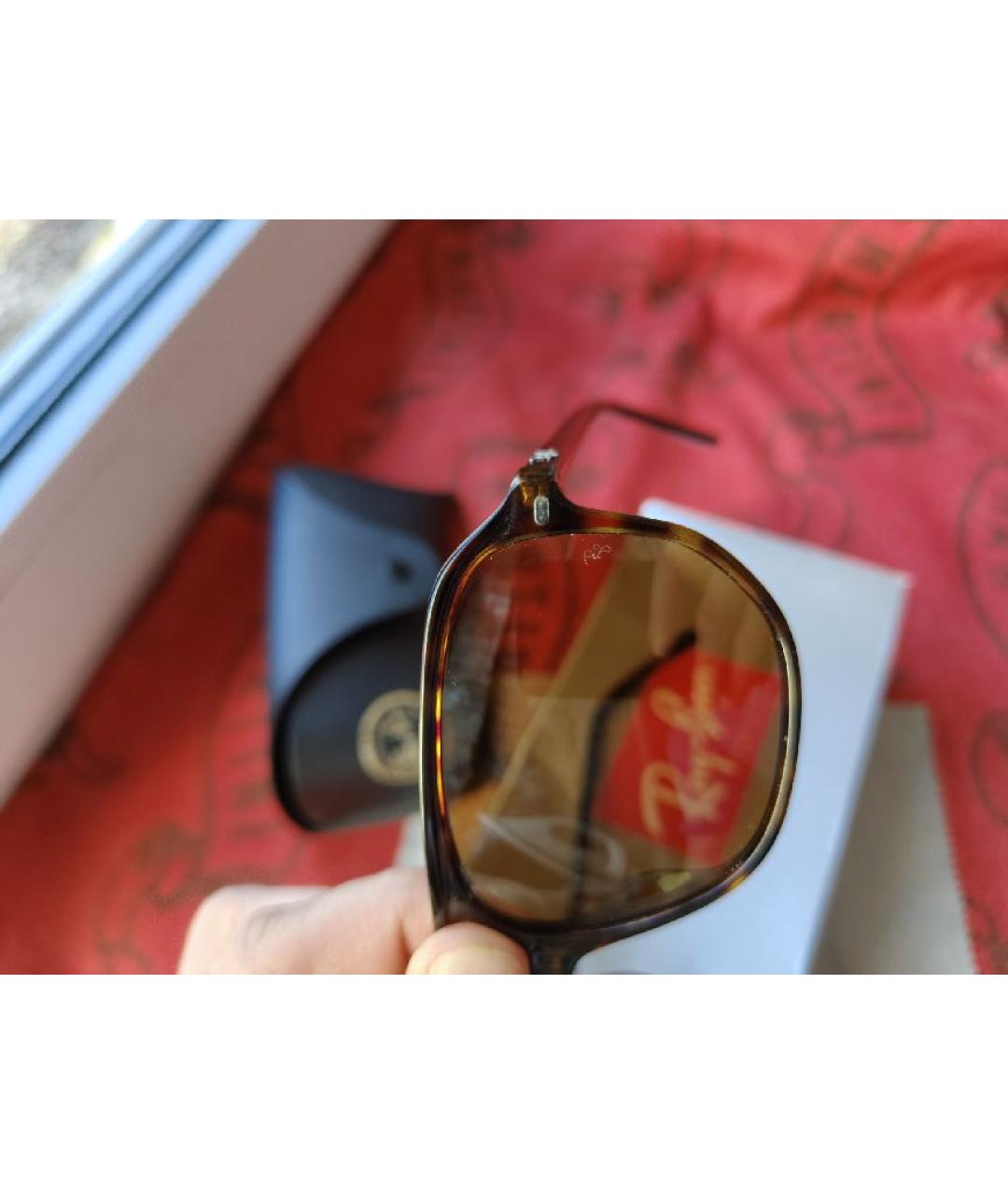 RAY BAN Мульти пластиковые солнцезащитные очки, фото 3