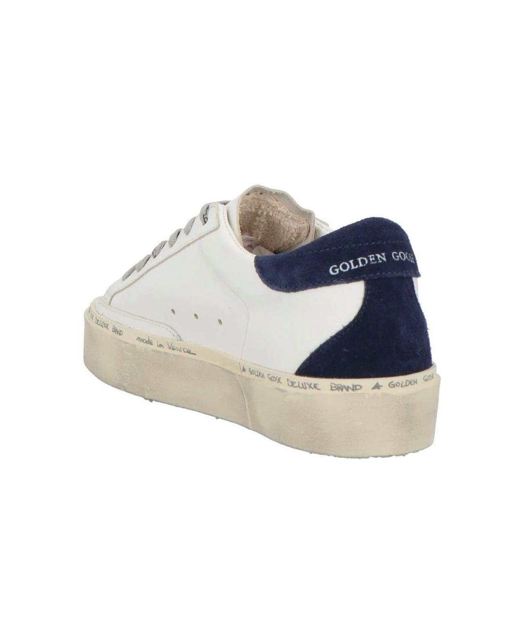 GOLDEN GOOSE DELUXE BRAND Белые кожаные кеды, фото 4