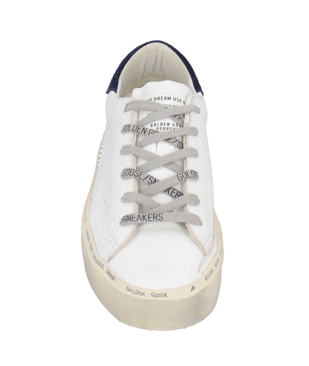 GOLDEN GOOSE DELUXE BRAND Белые кожаные кеды, фото 3