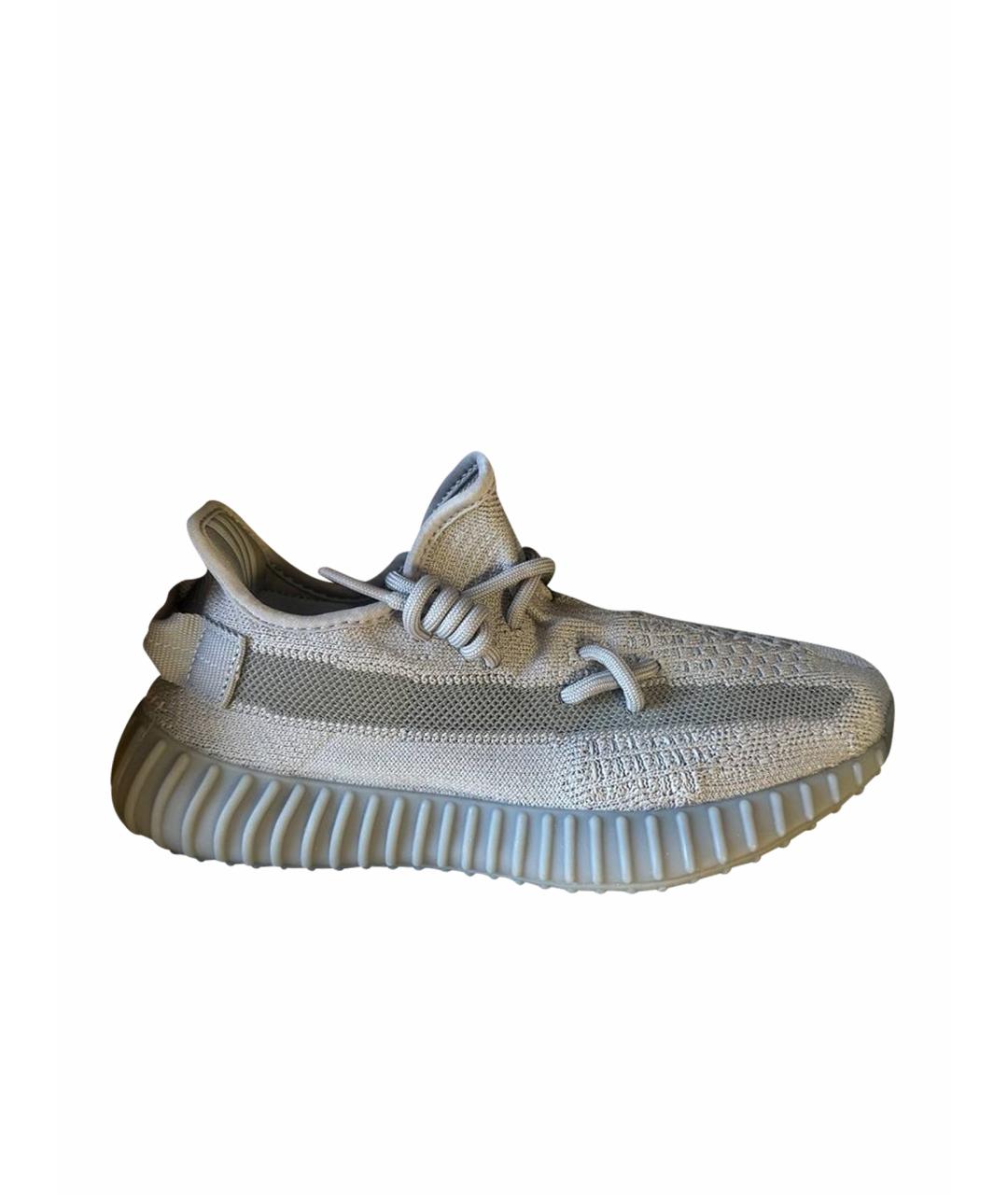 ADIDAS YEEZY Серые неопреновые кроссовки, фото 1