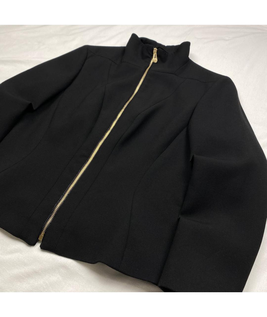 VERSACE COLLECTION Черный полиэстеровый жакет/пиджак, фото 9