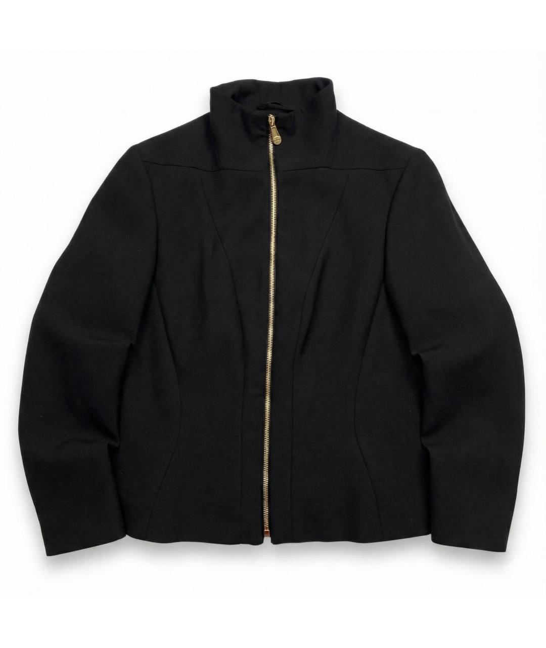 VERSACE COLLECTION Черный полиэстеровый жакет/пиджак, фото 8