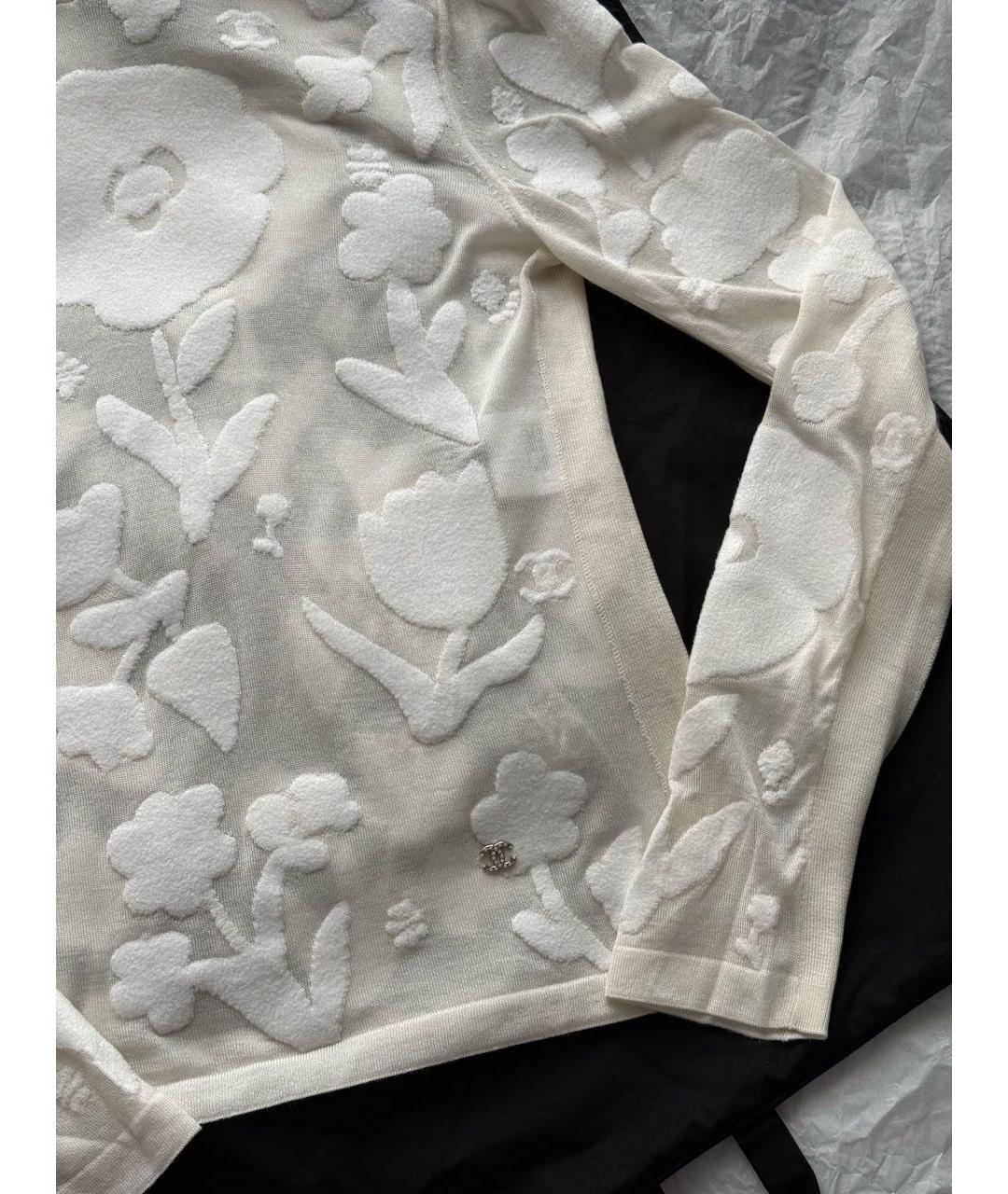 CHANEL Бежевая кашемировая водолазка, фото 3