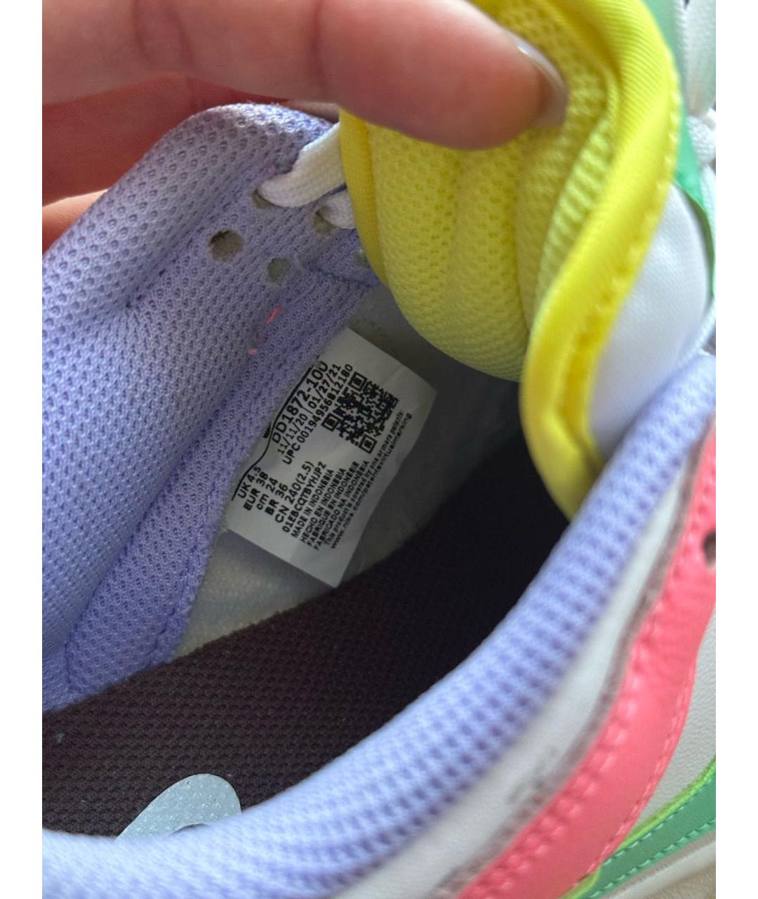 NIKE Мульти кожаные кроссовки, фото 6