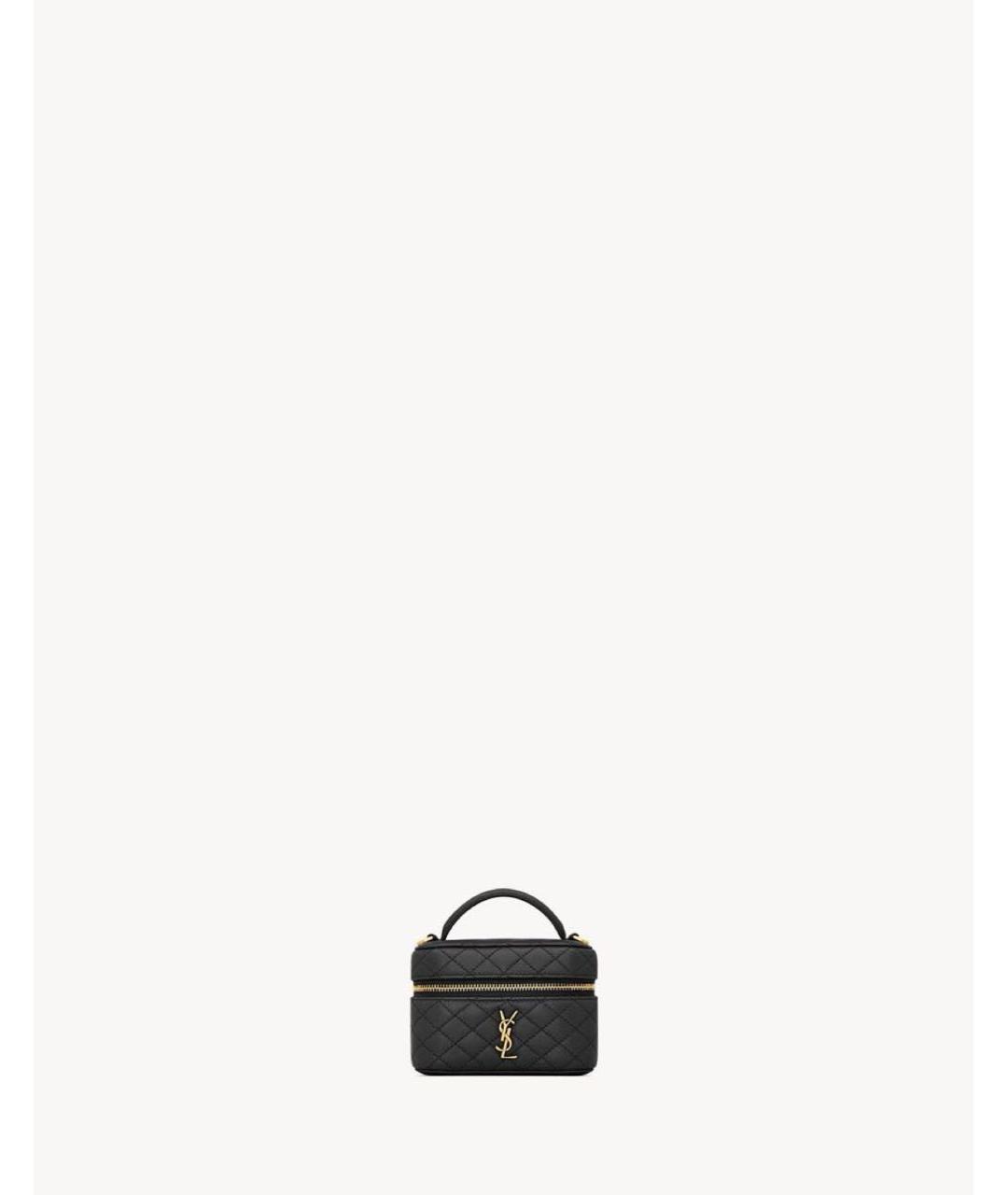 SAINT LAURENT Черная сумка через плечо, фото 2