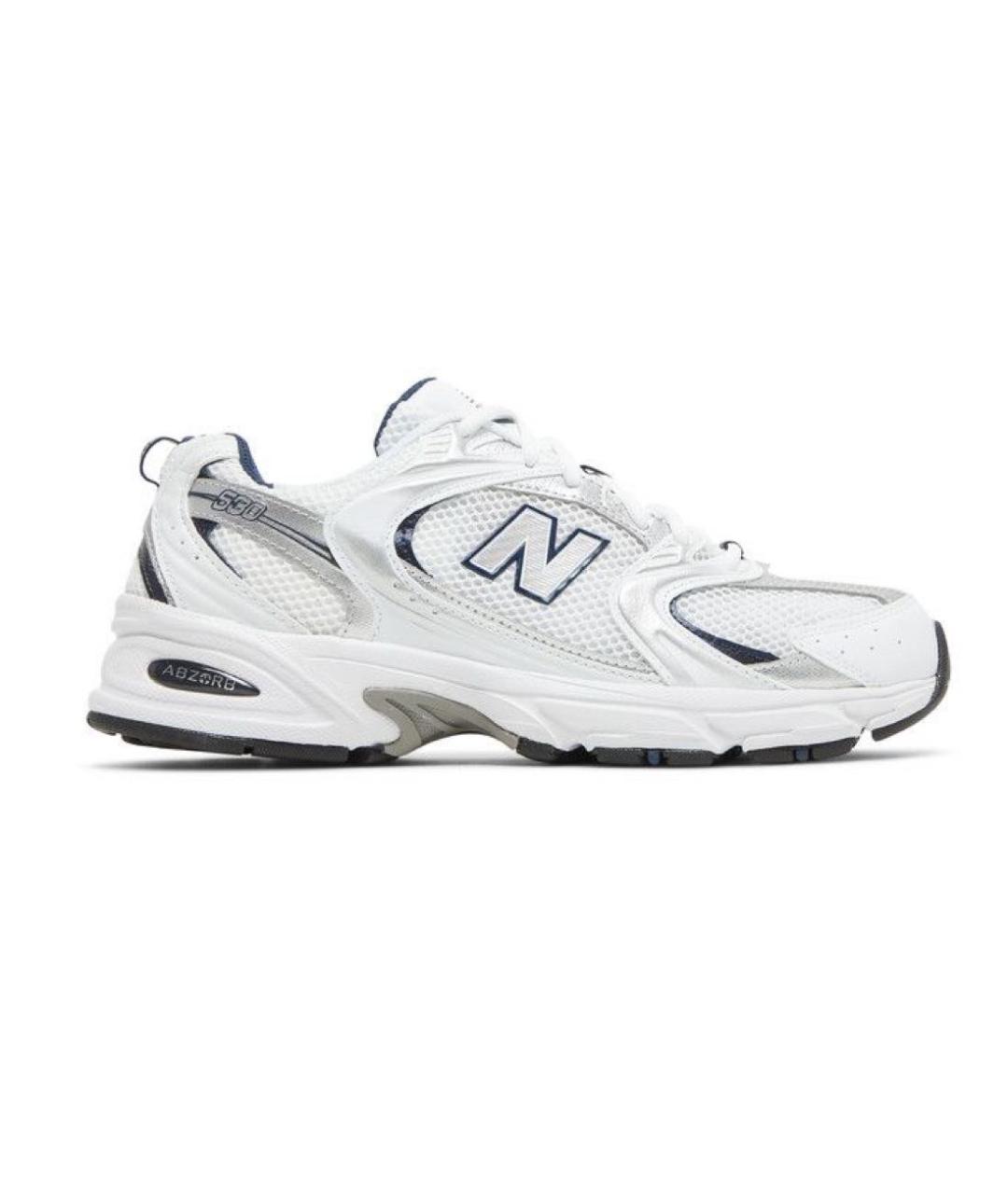NEW BALANCE Белые синтетические кроссовки, фото 1