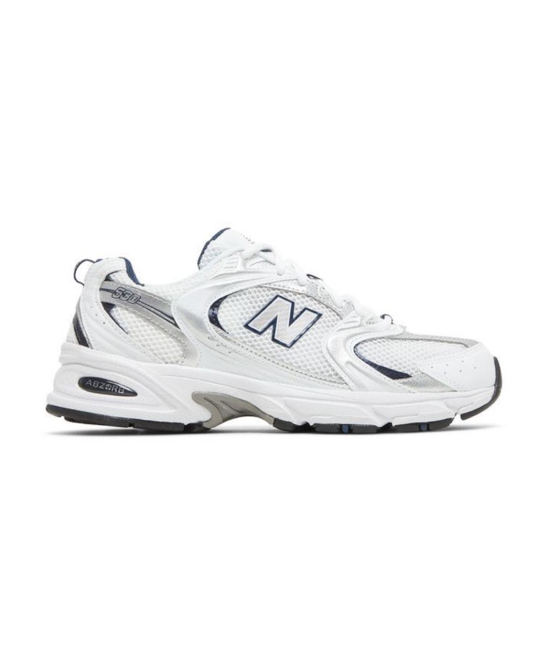 NEW BALANCE Белые синтетические кроссовки, фото 1