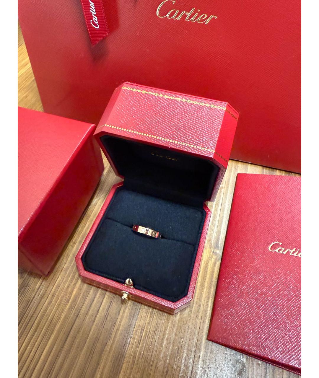 CARTIER Золотое кольцо из розового золота, фото 2