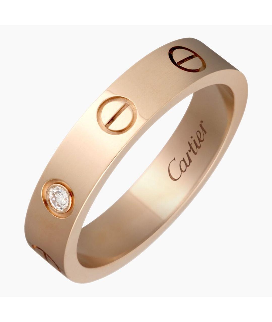 CARTIER Золотое кольцо из розового золота, фото 4