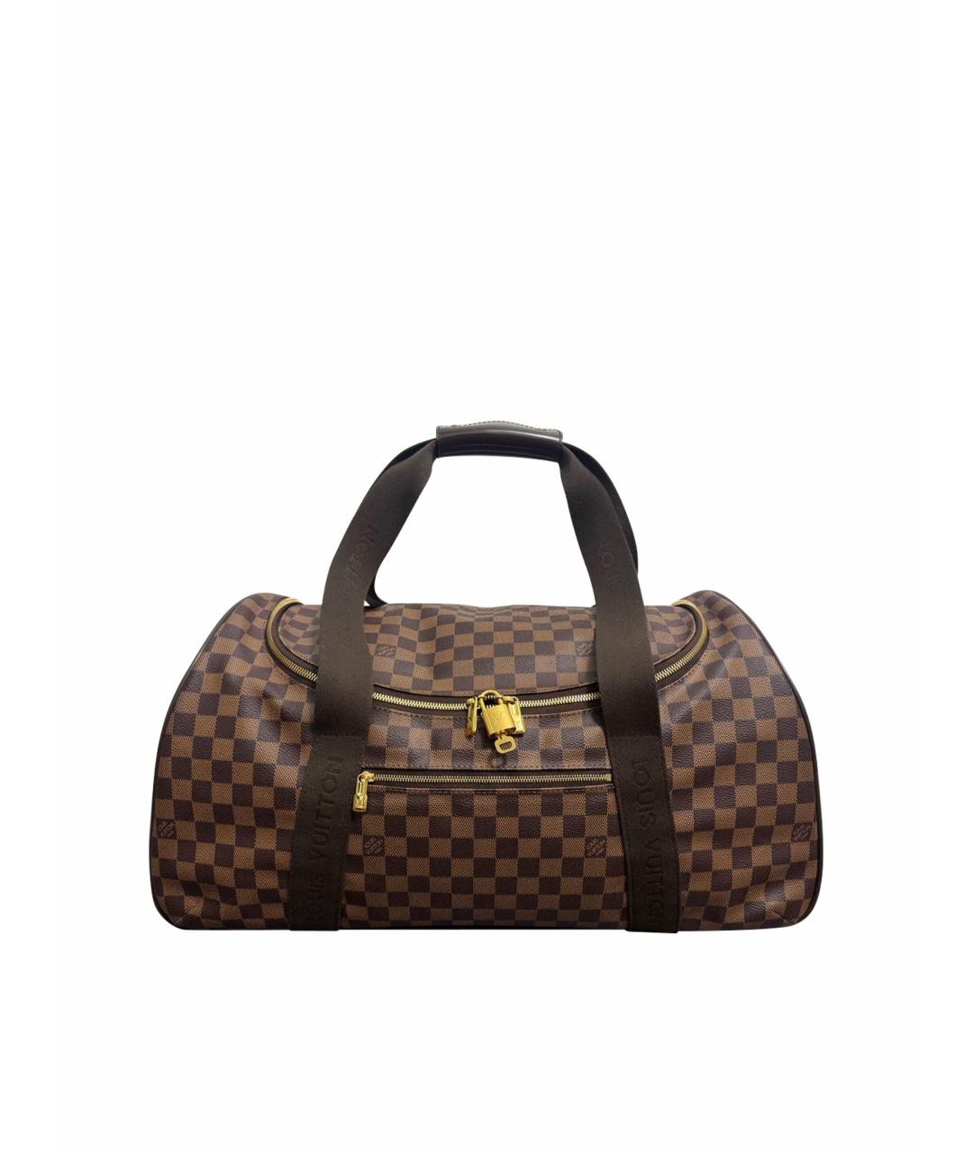 LOUIS VUITTON Коричневый чемодан, фото 1