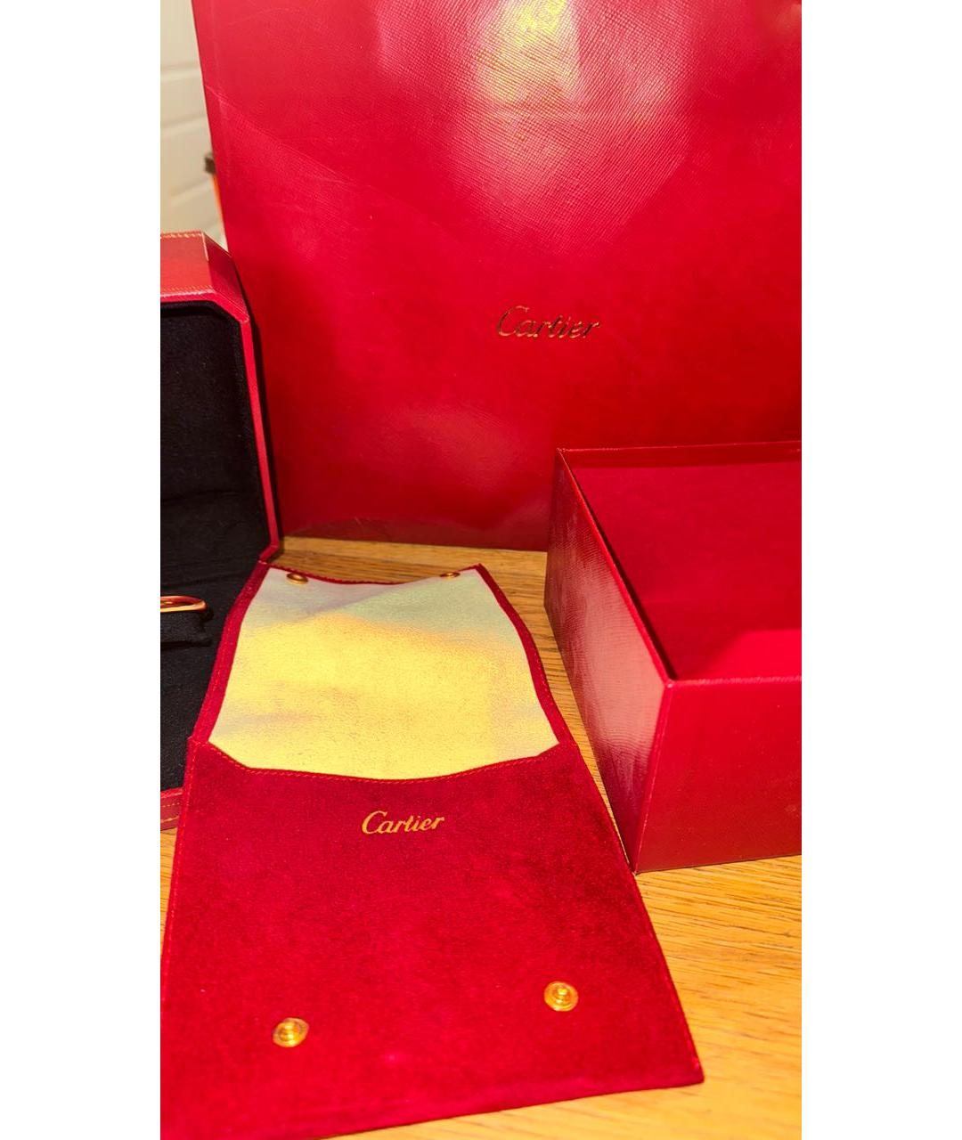 CARTIER Золотой браслет из желтого золота, фото 9