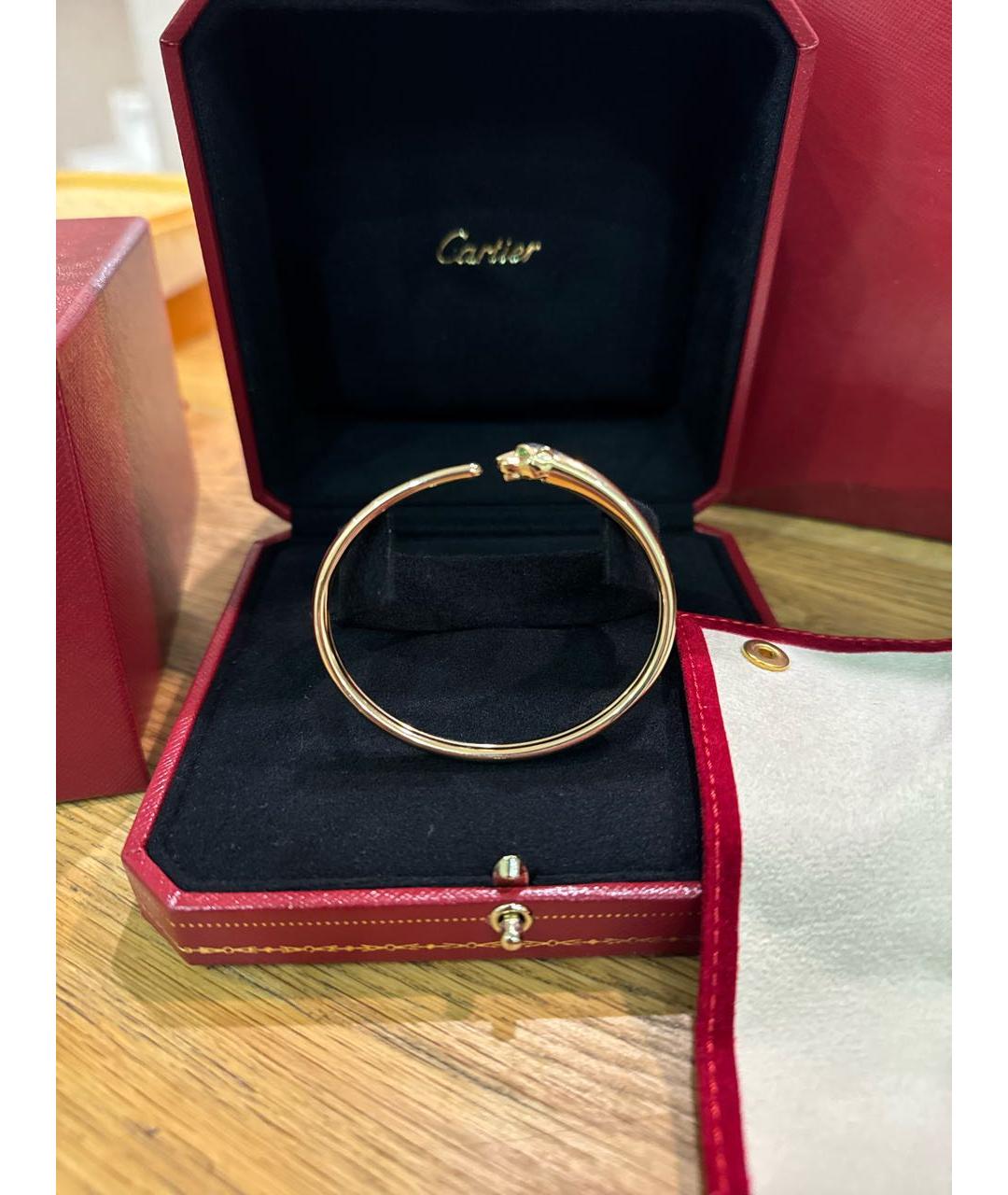 CARTIER Золотой браслет из желтого золота, фото 2