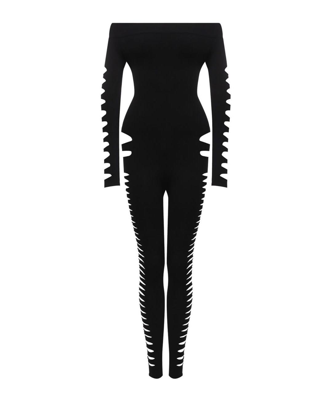 SAINT LAURENT Черный комбинезон, фото 5