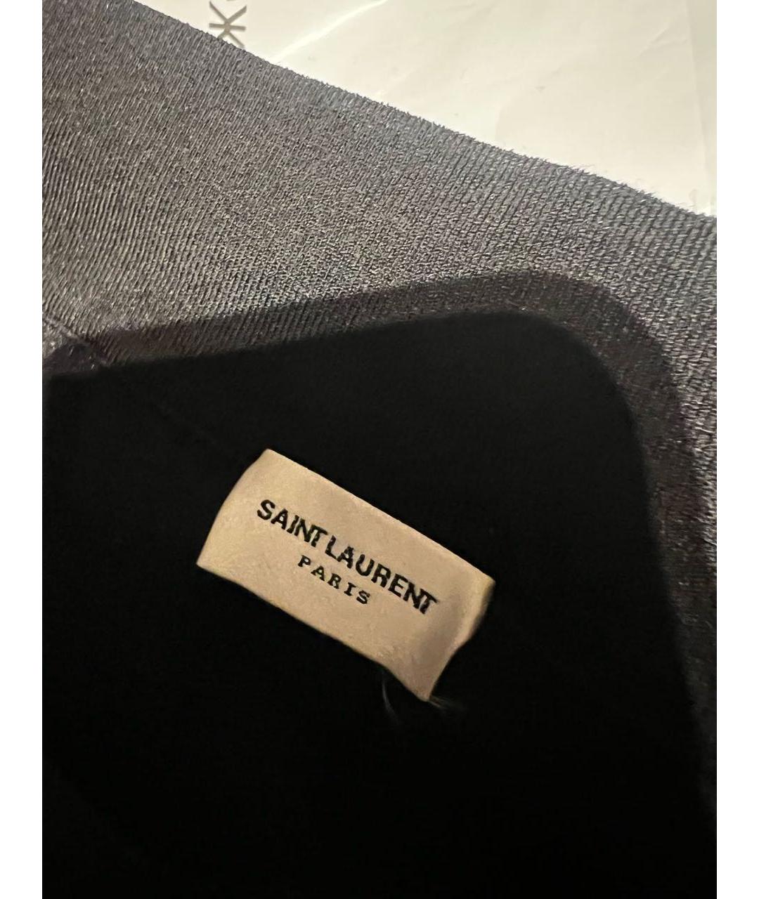 SAINT LAURENT Черный комбинезон, фото 3