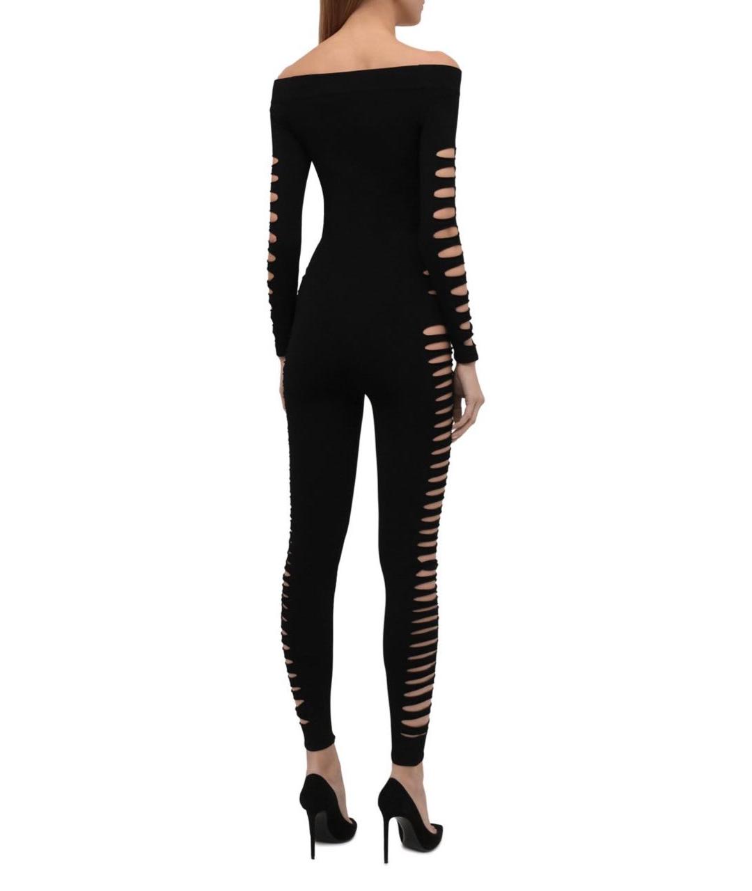 SAINT LAURENT Черный комбинезон, фото 2