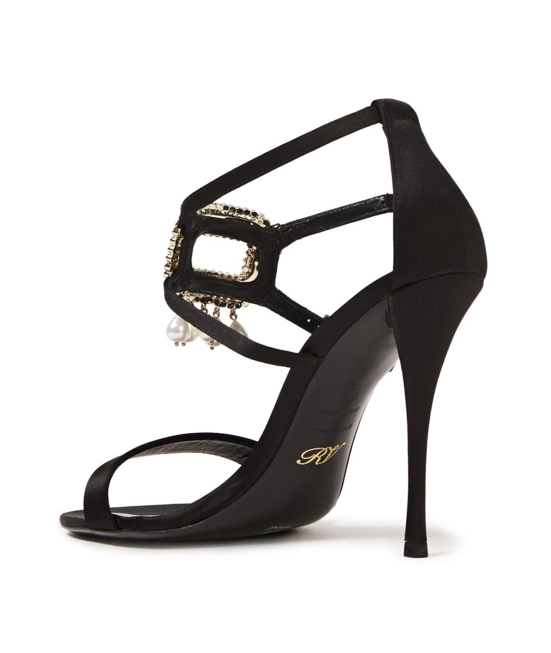ROGER VIVIER Черные босоножки, фото 3