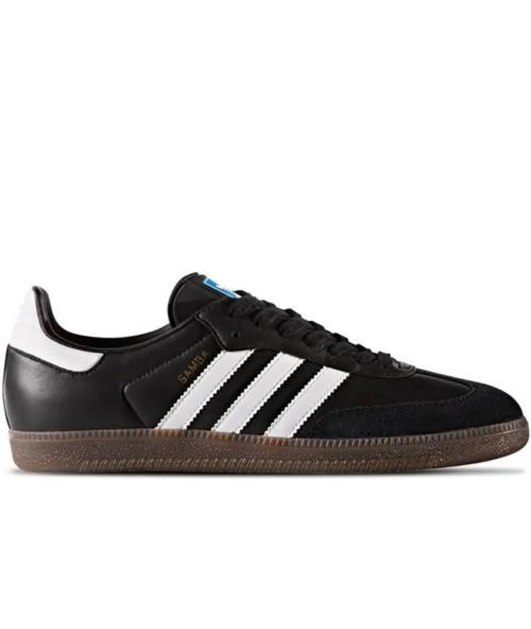 ADIDAS Черные кеды, фото 1