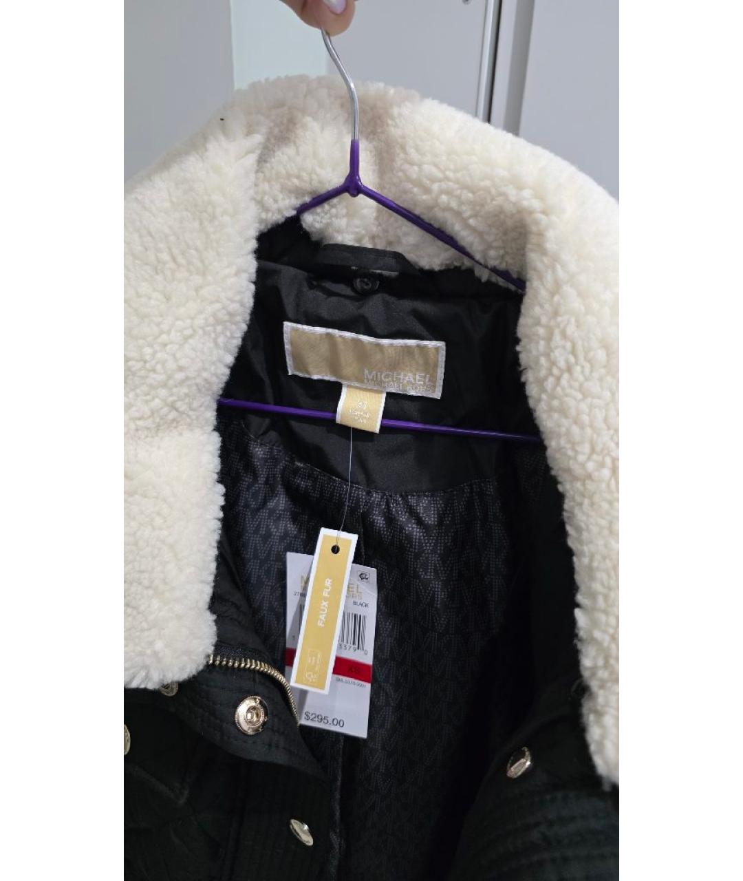 MICHAEL MICHAEL KORS Черная куртка, фото 3