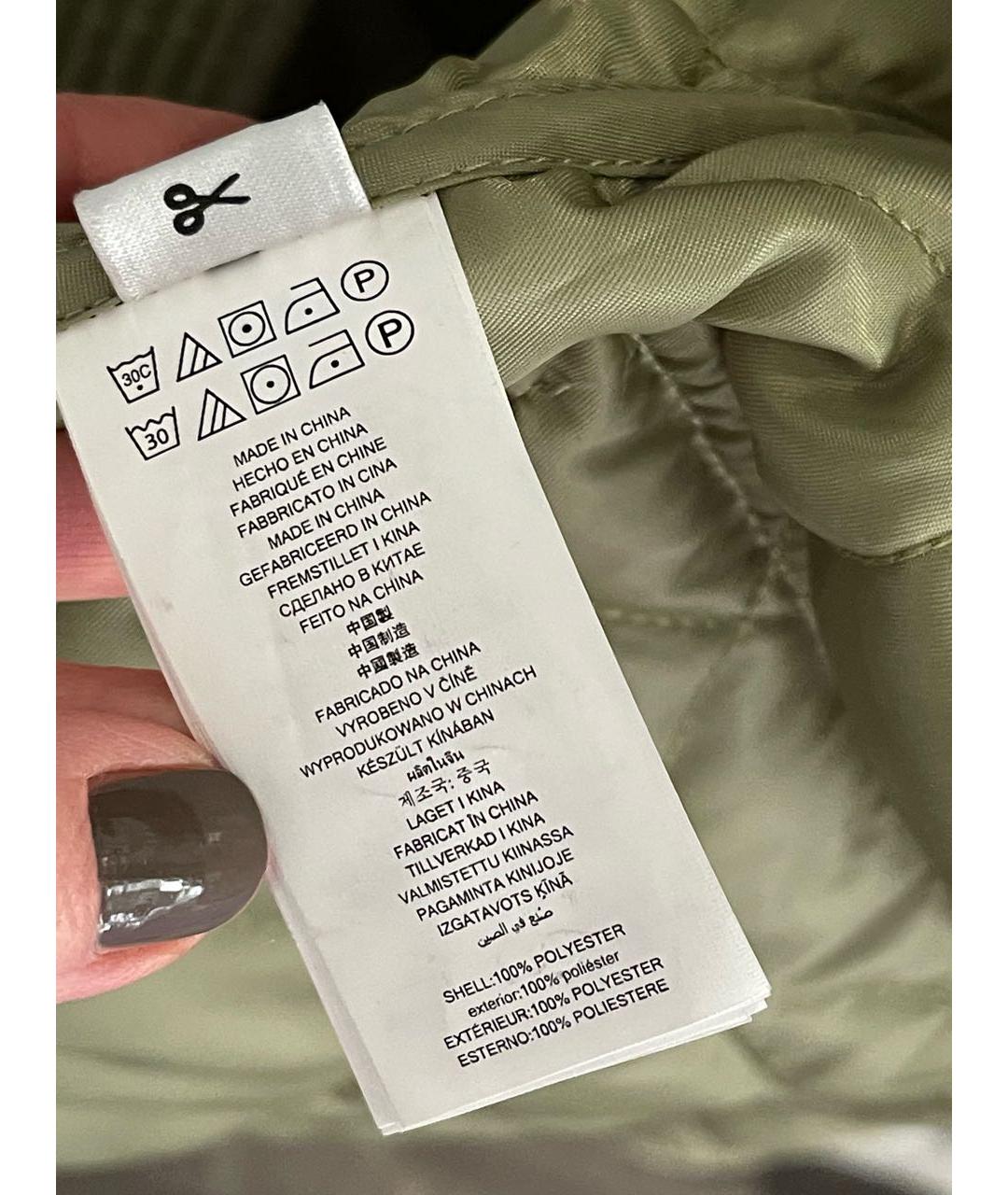 MICHAEL MICHAEL KORS Зеленая куртка, фото 7