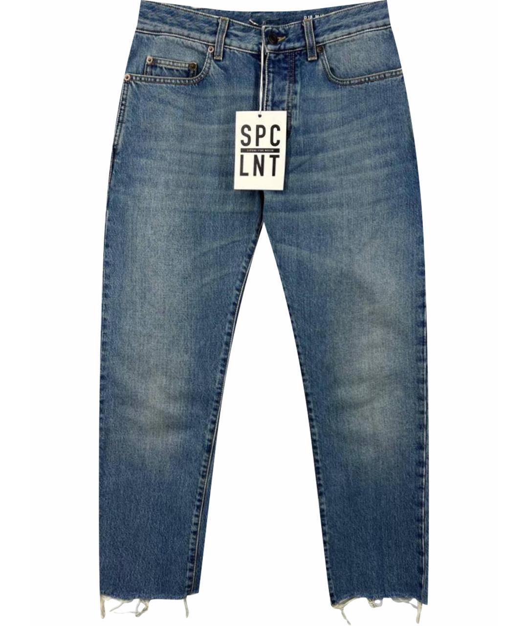 SAINT LAURENT Синие джинсы скинни, фото 1